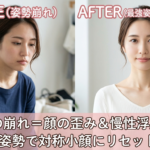 小顔は最強姿勢必須